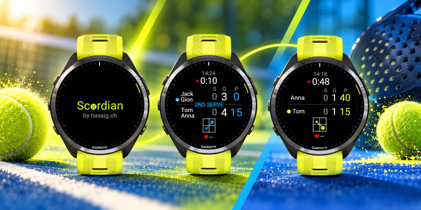Scordian - Tennis & Padel Scoreboard – Screenshot 1