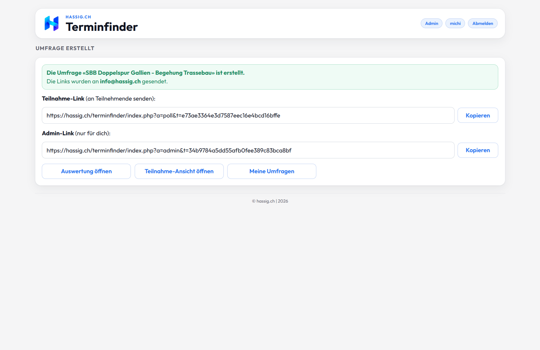 Terminfinder – Screenshot 2